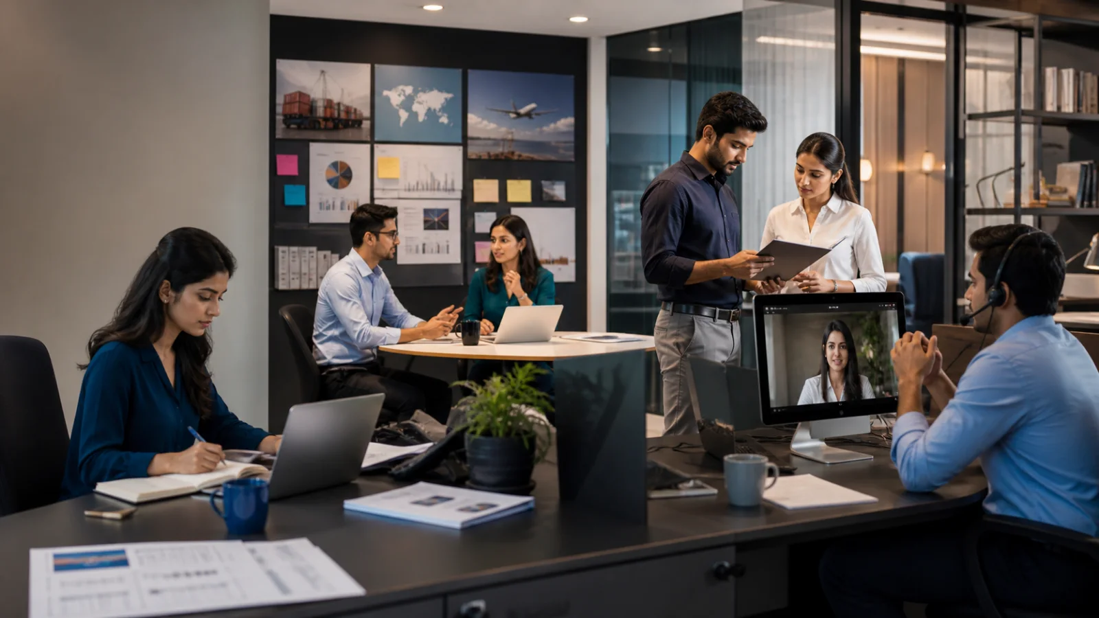 Young professionals contribute across research, strategy, compliance and international buyer communication.
